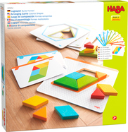 Haba Fa játék előkép kártyákkal Origami Formák 2 éves kortól