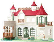 Sylvanian Families Villa mit rotem Dach am Fluss