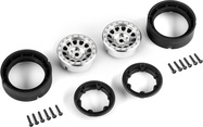 Traxxas disk 1.0" Method 105 beadlock polomatný chróm (2)