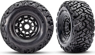 Traxxas koleso 2.2/3.2", disk čierny, pneu Maxx Slash belted (2)
