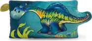 NICI vankúš Dino Snackilus 43x25cm, GREEN