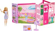 Mattel Barbie Hétvégi babaház, készlet babával