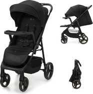 KINDERKRAFT Cărucior sport Trig 3 Tray Onyx Black