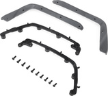 Axial sprednji blatniki, sivi, Jeep JT: SCX10 III MotoBilt