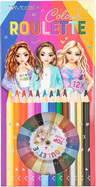 Top Model Colour Roulette, Farebná ruleta + 12 ks pasteliek