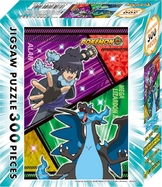 Jigsaw Puzzle 300 Alain &amp; Mega Charizard X Pokémon