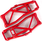 Brațul inferior al șasiului Traxxas roșu (2) (pentru WideMaxx)