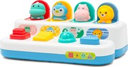 Interaktívna hračka - Vyskakovacie okienka so zvieratkami Peekaboo Baby Mix