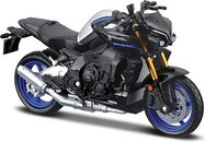 Maisto - Motocykel, Yamaha MT-10 SP, strieborno-čierna, 1:18