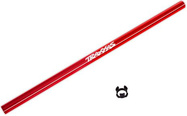 Traxxas albero centrale 214mm alluminio rosso