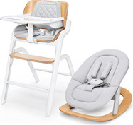 Set židlička Inspira 2 + novorozenecký set + houpací základna, Creamy Natur
