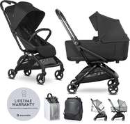 EASYWALKER Kočík kombinovaný Rockey S Pure Black