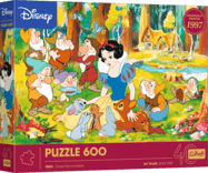 Trefl Puzzle 600 Výročné - Snehulienka