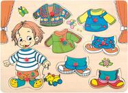 Woody Dressing up auf einem Sebastian Board