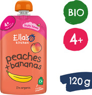 Ella's Kitchen BIO Banán s broskyňou (120 g)