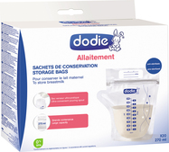 Dodie Vrecká na materské mlieko (20 ks)