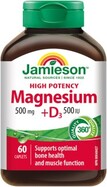 Jamieson Magnesium 500mg D3 vitaminnal 500 NE 60 tabletta