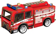 2Kids Toys 3D drevená skladačka Hasičské vozidlo