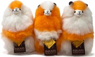 INKARI Плюшена играчка Алпака Малка лимитирана серия Оранжев минзухар 23см