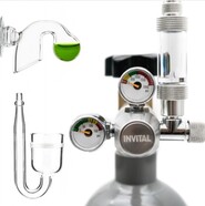 Set CO2 Standard fără comutator de noapte cu sticlă de 2,1l cu accesorii