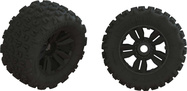 Arrma koleso s pneu dBoots Copperhead2 MT, čierny disk (2)