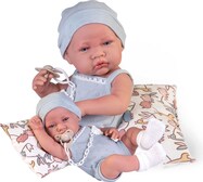 Antonio Juan 50409 LUI - realistická bábika bábätko s celovinylovým telom - 42 cm