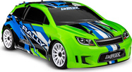 Traxxas Rally 1:18 4WD RTR zelené