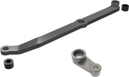 Traxxas Lenkstange Aluminium grau eloxiert