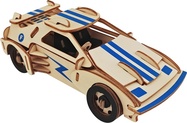 Woodcraft Drevené 3D puzzle Závodné auto F 20