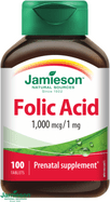 Jamieson folsav 1000 mcg 100 tabletta