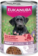 Konzerva EUKANUBA Puppy bohotá na hovädzie s tekvicou 400 g