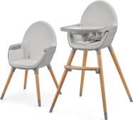 KINDERKRAFT Stolička jedálenská FINI2 Grey