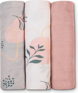 LIONELO Pañales de bambú Bamboo Set Leaf, 3 uds