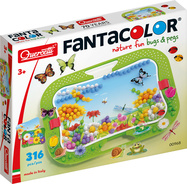 Quercetti Mozaika Fantacolor - zábava v prírode - chrobáky - 316 ks