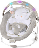 INGENUITY Transat vibrant avec mélodies et lumière Twinkle Tails™ 0m+, jusqu'à 9 kg