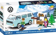 Cobi 24639 Volkswagen T3 zimné dobrodružstvo, 1:35, 189 k, 2 f