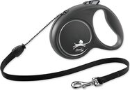 Vodítko Flexi Black Design lanko M čierne 5m