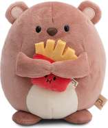 NICI Plüsch MyMochi Bär Nomo 27cm mit Pommes