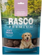 Pochúťka Rasco Premium múčne červy a extra ryža 230g