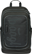 BAAGL Zaino scolastico Cubic Uni nero