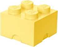 LEGO® Aufbewahrungsbox 4 - hellgelb 250 x 250 x 180 mm