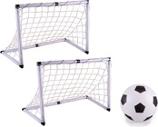 Porta da calcio 2 pezzi con pallina e pompa
