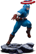Iron Studios Marvel Comics - Captain America Infinity Gauntlet Diorama Statuie 1/10