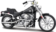 Maisto - HD - 1984 FXST Softail®, matný čierny, 1:18