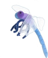 BK DRAGONFLY libellula blu (27cm) Bukowski Design