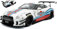 1:18 NISSAN GT-R (R35) CON KIT CARROZZERIA LIBERTY WALK 2