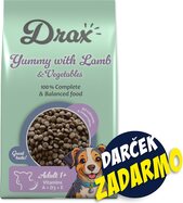 Hrană Drax Adult cu carne de miel și legume 10+3kg GRATUIT