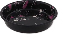 Miska Magic Cat s mačkami čierna 13cm, 250ml