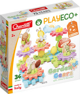 Quercetti PlayEco - Garden Gears - jardín en movimiento - 34 piezas