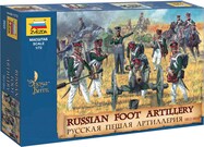 Wargames (AoB) figuras 8022 - Artillería a pie rusa 1812-1814 (1:72)